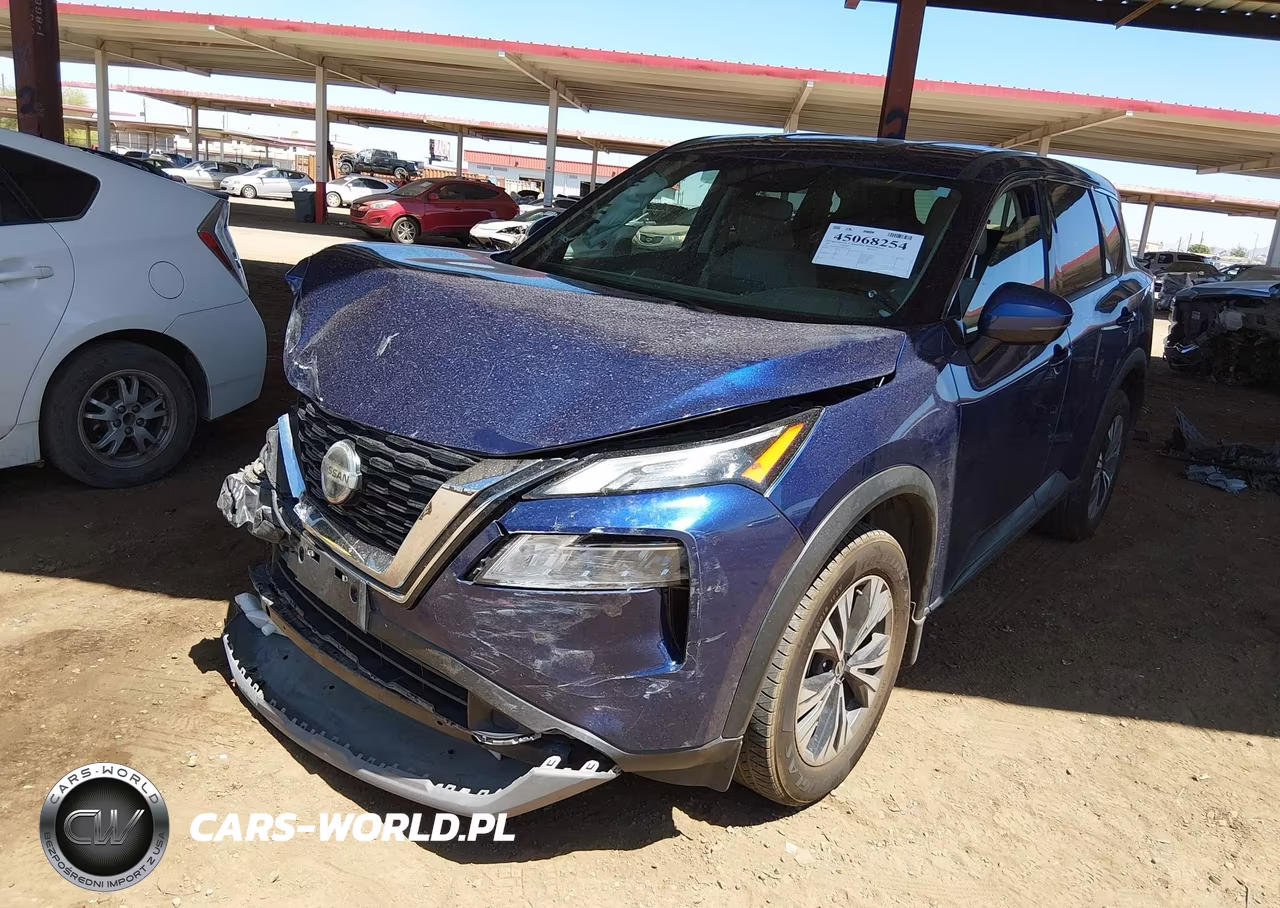 2021 Nissan Rogue Sv Fwd VIN:JN8AT3BA2MW015528 - 2