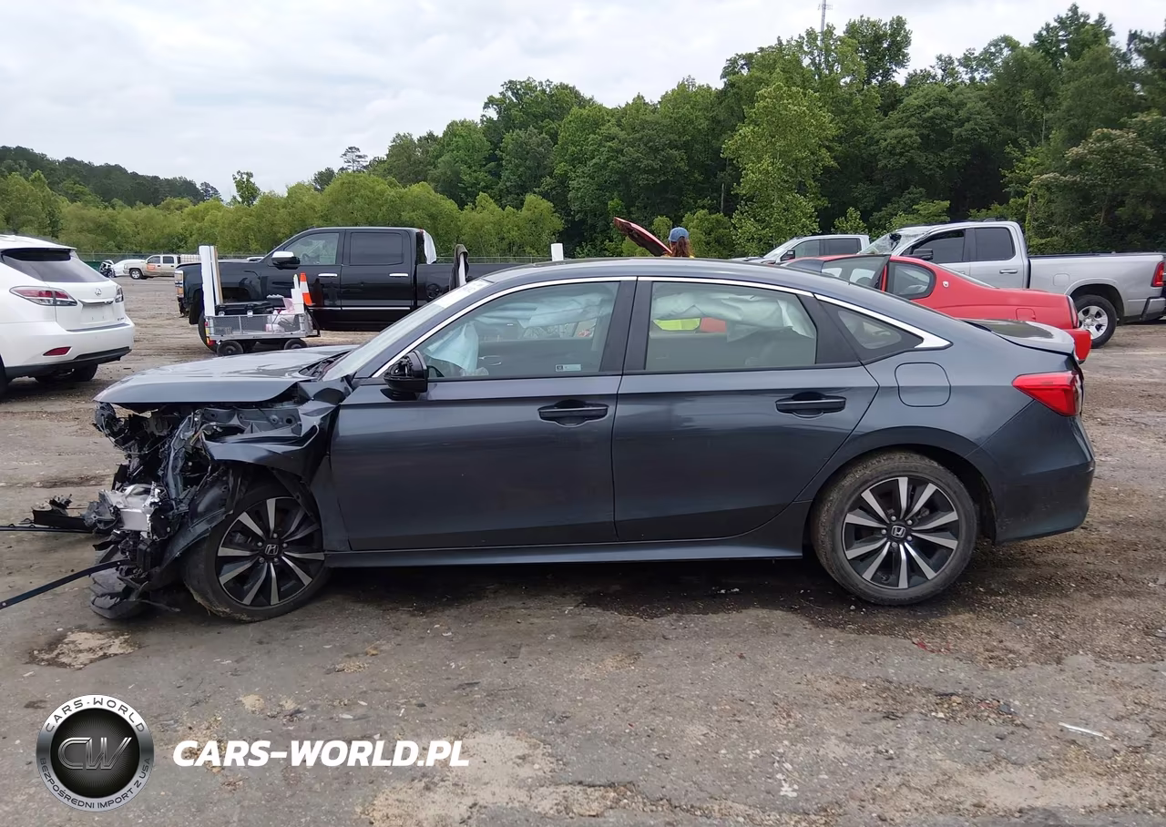 2022 Honda Civic Ex VIN:JHMFE1F79NX006737 - 15