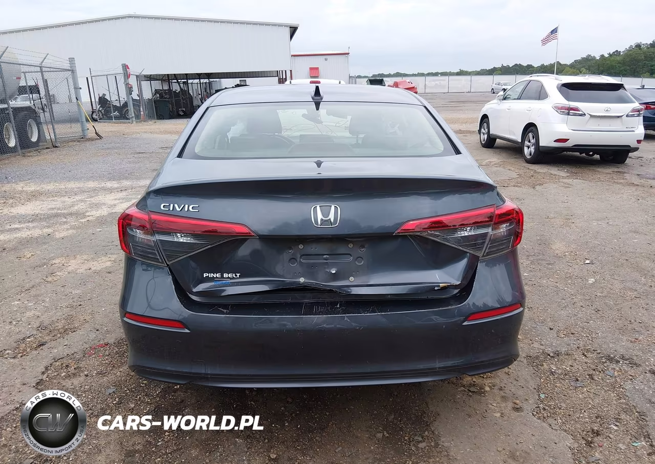 2022 Honda Civic Ex VIN:JHMFE1F79NX006737 - 17
