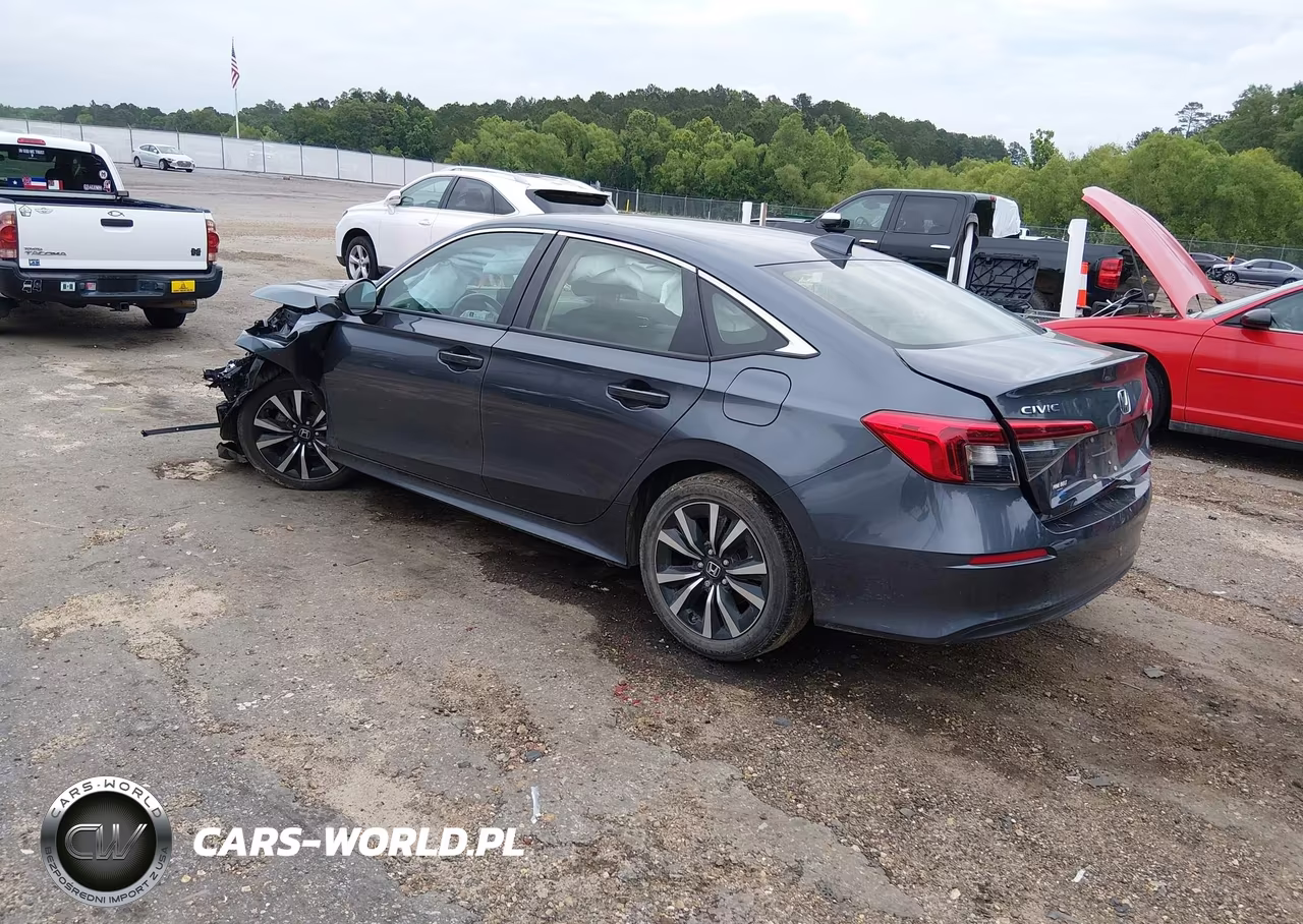 2022 Honda Civic Ex VIN:JHMFE1F79NX006737 - 3