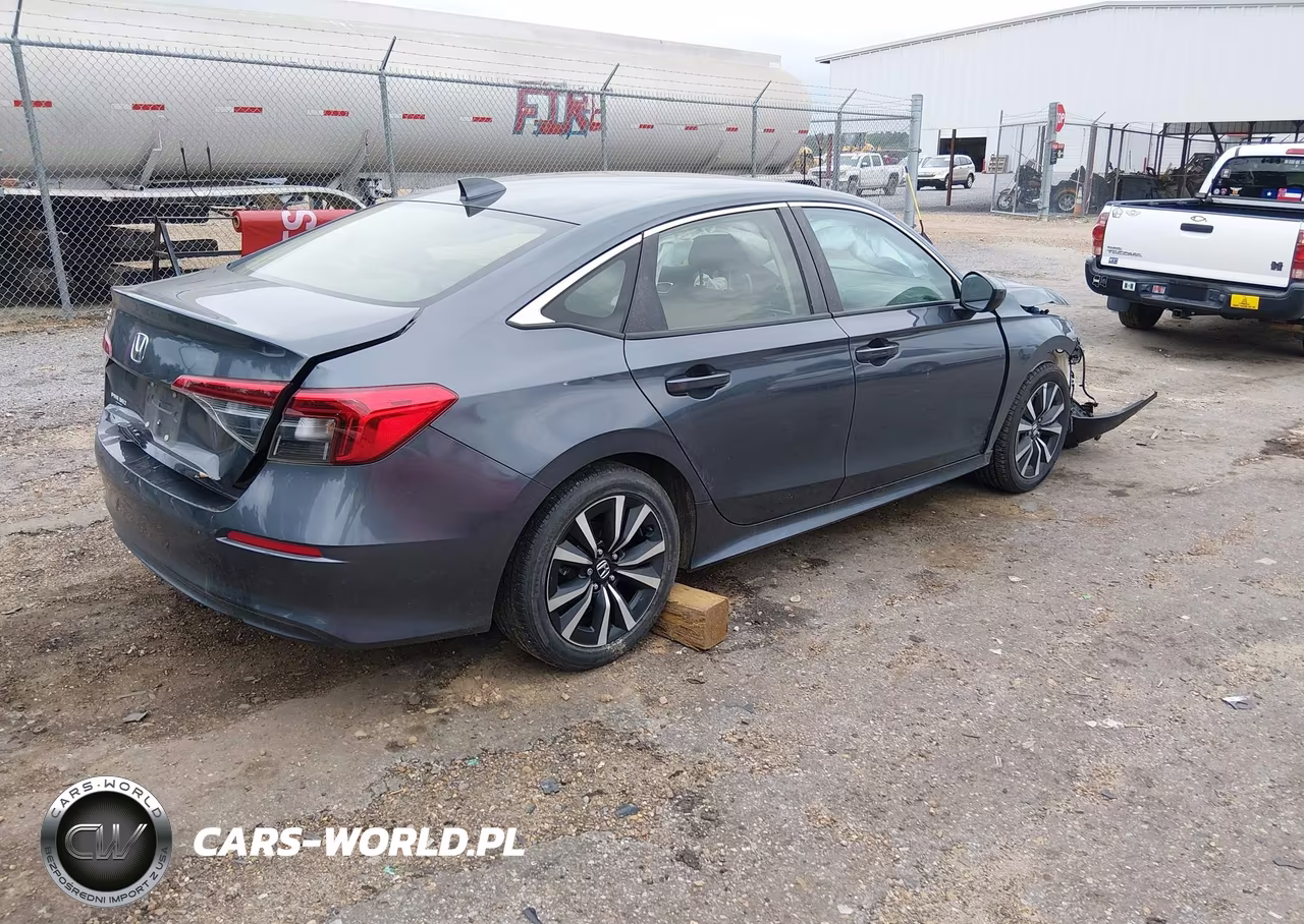 2022 Honda Civic Ex VIN:JHMFE1F79NX006737 - 4