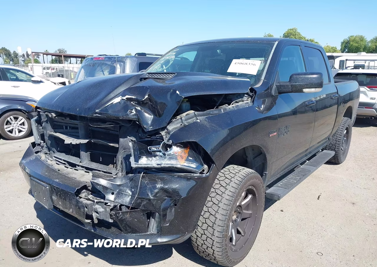 2017 Ram 1500 Night 4X4 5'7 Box VIN:1C6RR7MT4HS851042 - 2