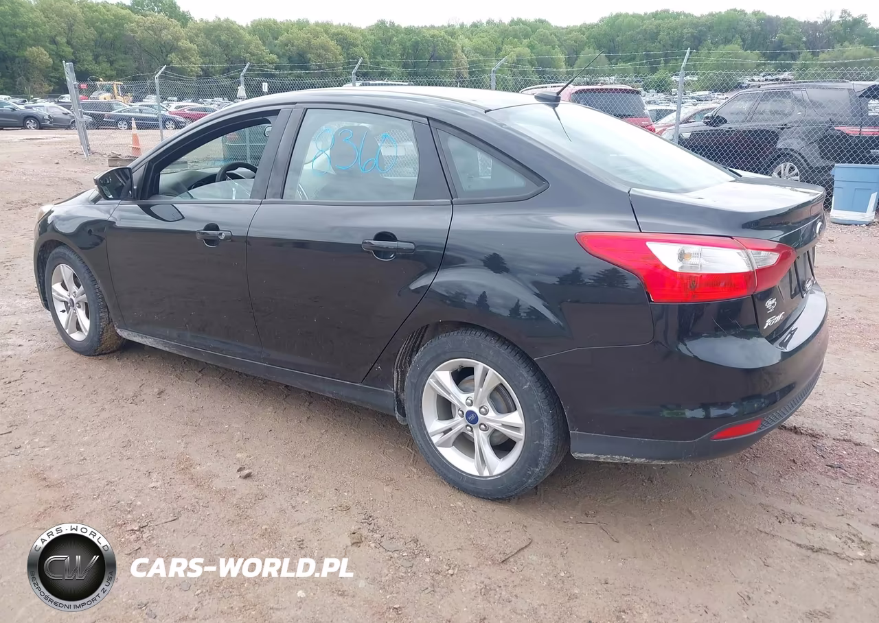 2014 Ford Focus Se VIN:1FADP3F29EL216853 - 3