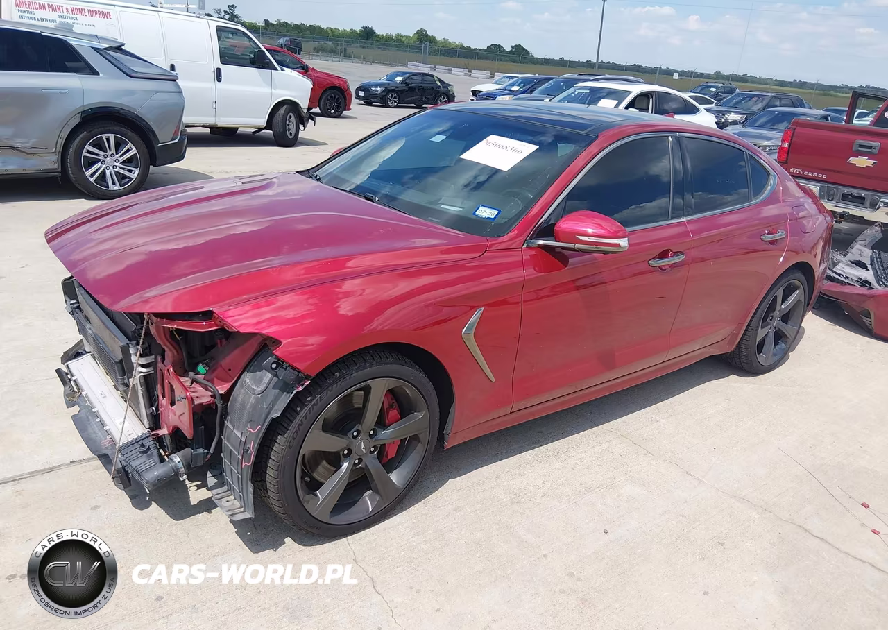 2019 Genesis G70 VIN:KMTG34LE0KU019858 - 2