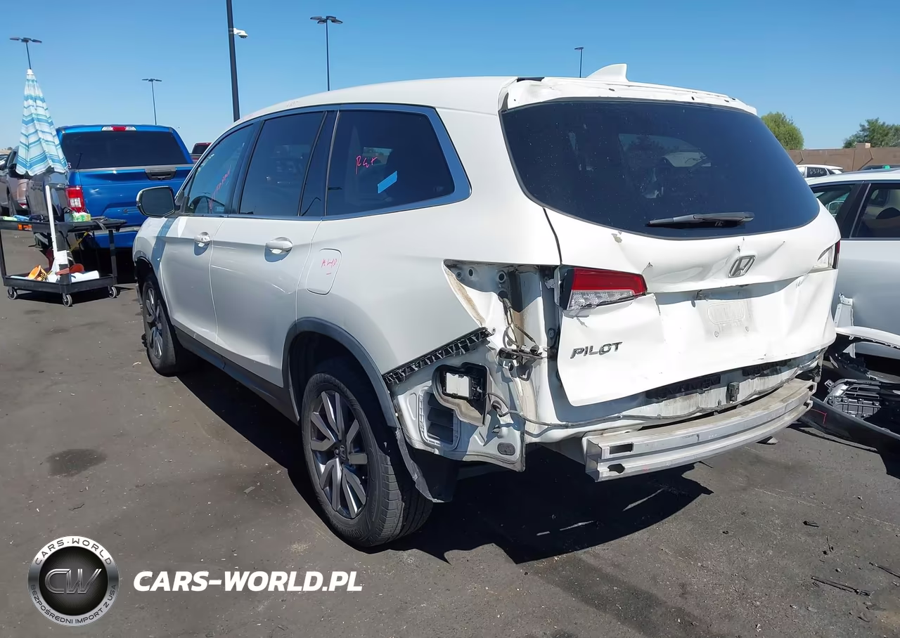 2019 Honda Pilot Ex-L VIN:5FNYF5H54KB006645 - 3