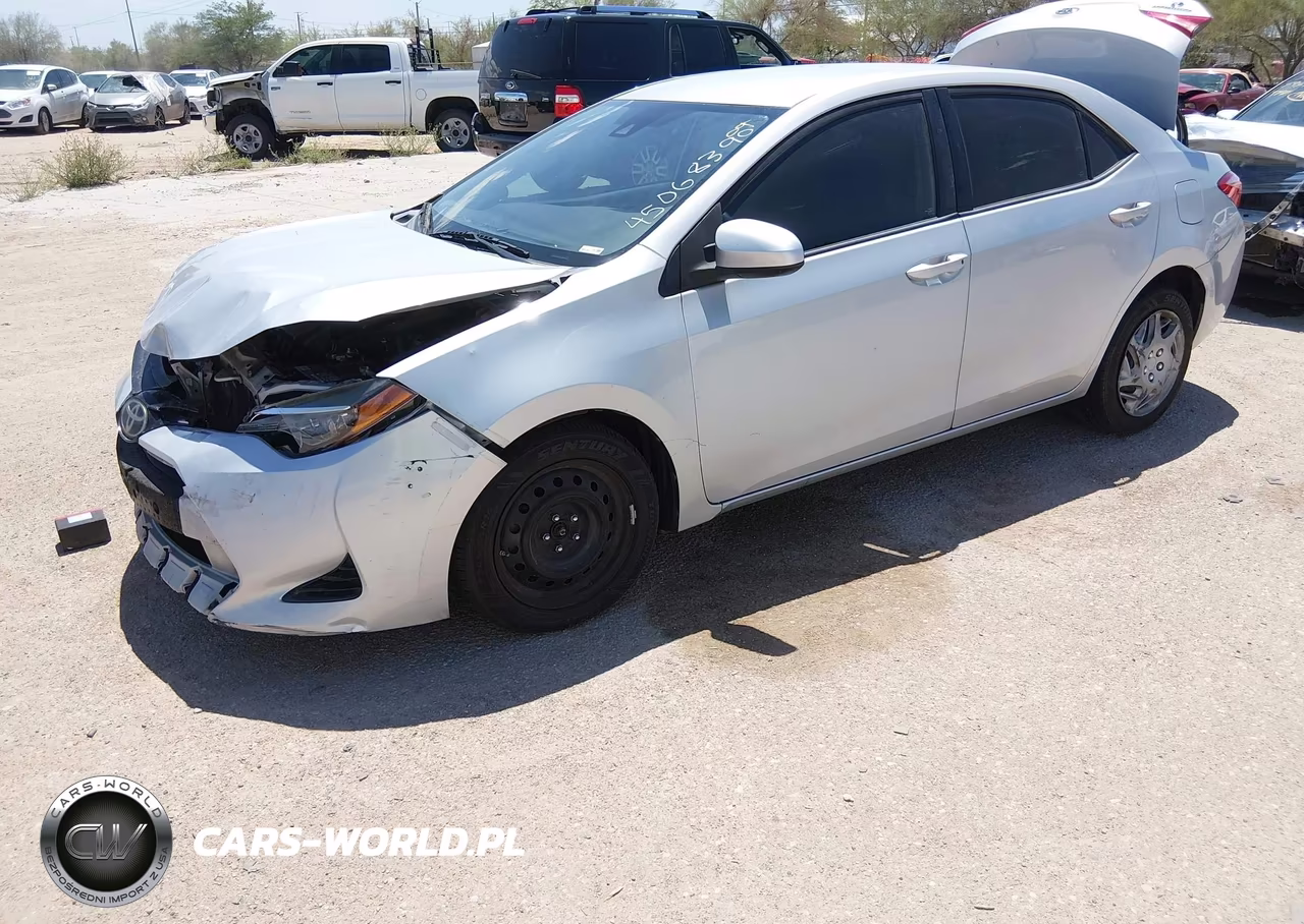 2017 Toyota Corolla Le VIN:2T1BURHE0HC906314 - 2