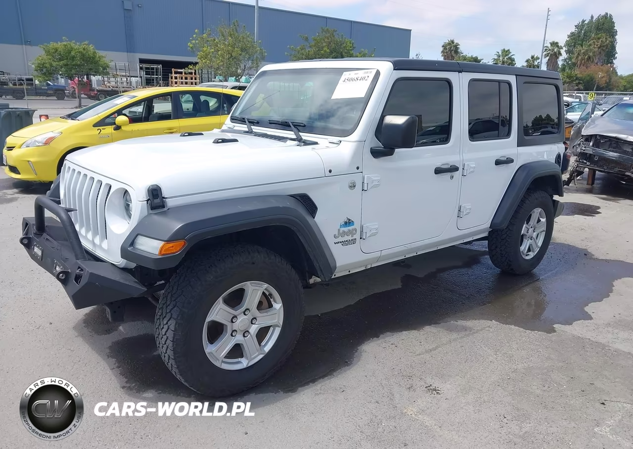2021 Jeep Wrangler Unlimited Sport S 4X4 VIN:1C4HJXDG2MW523703 - 2