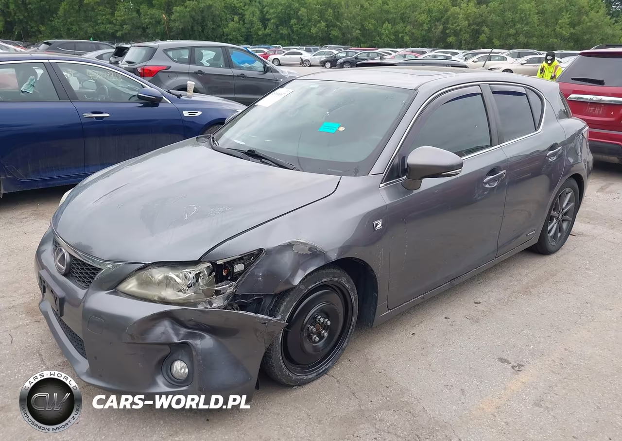 2013 Lexus Ct 200H VIN:JTHKD5BH5D2141569 - 2
