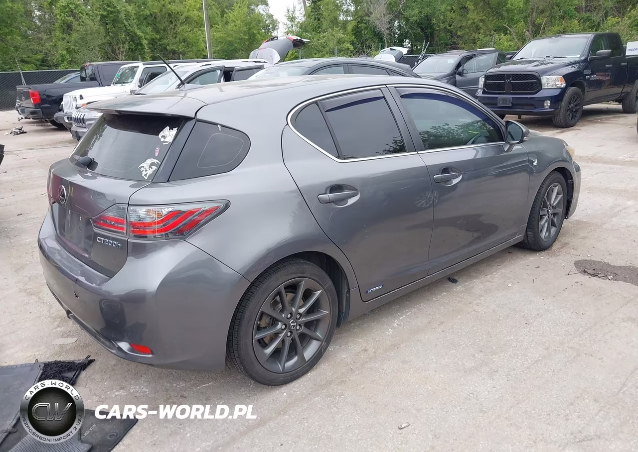 2013 Lexus Ct 200H VIN:JTHKD5BH5D2141569 - 4