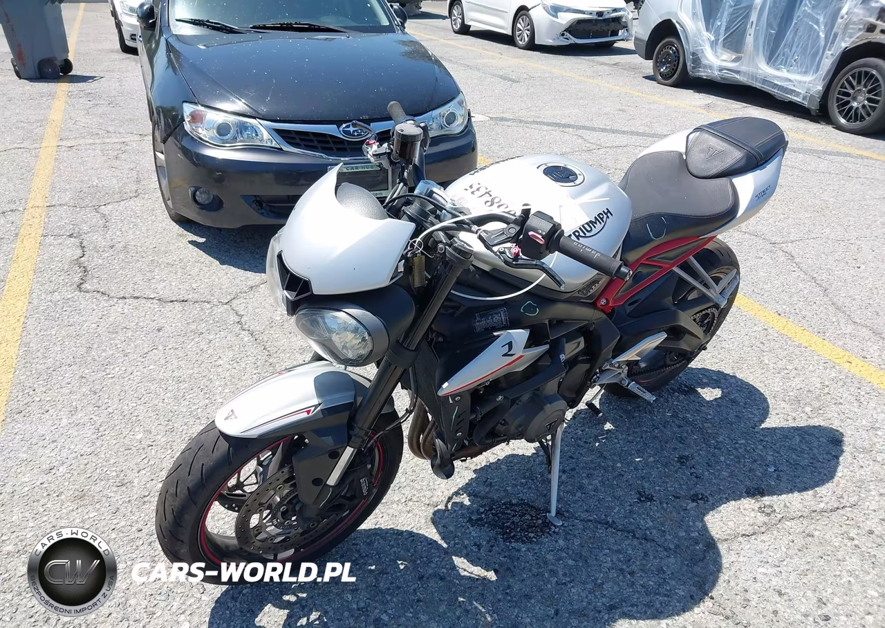 2018 Triumph Motorcycle Street Triple R VIN:SMTA414D6JT851765 - 2