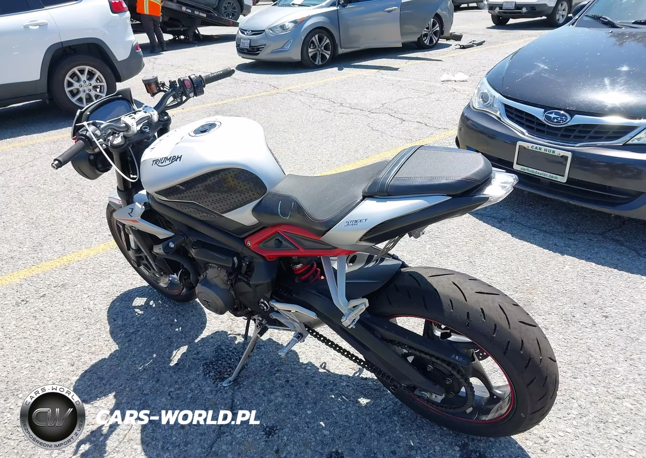 2018 Triumph Motorcycle Street Triple R VIN:SMTA414D6JT851765 - 3