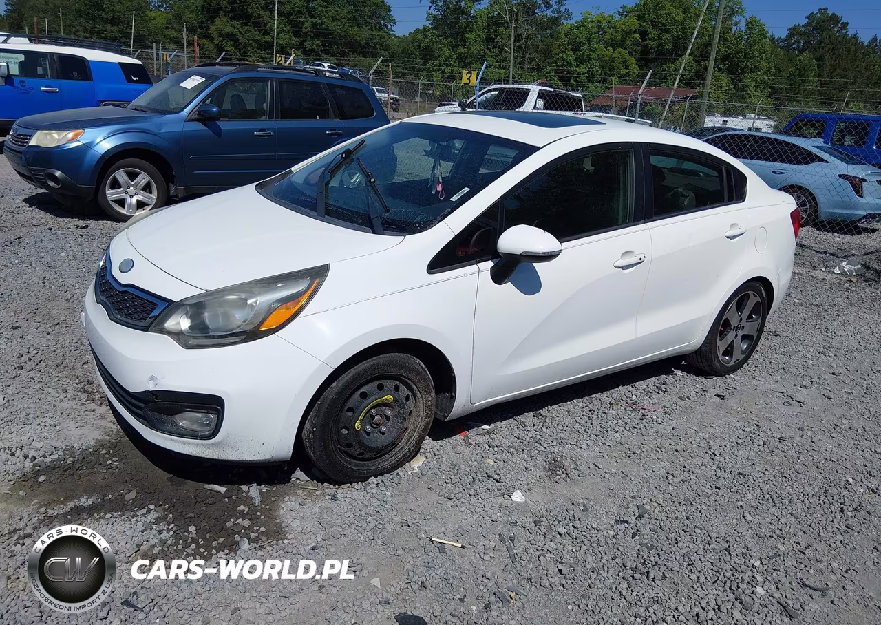 2013 Kia Rio Sx VIN:KNADN4A33D6208926 - 2