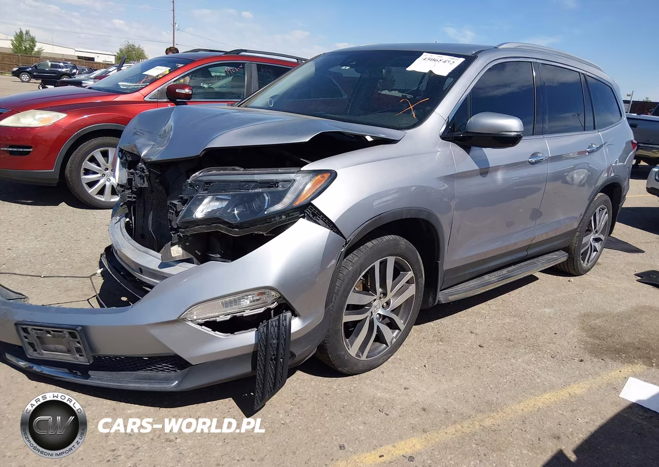 2016 Honda Pilot Elite VIN:5FNYF6H02GB118295 - 2
