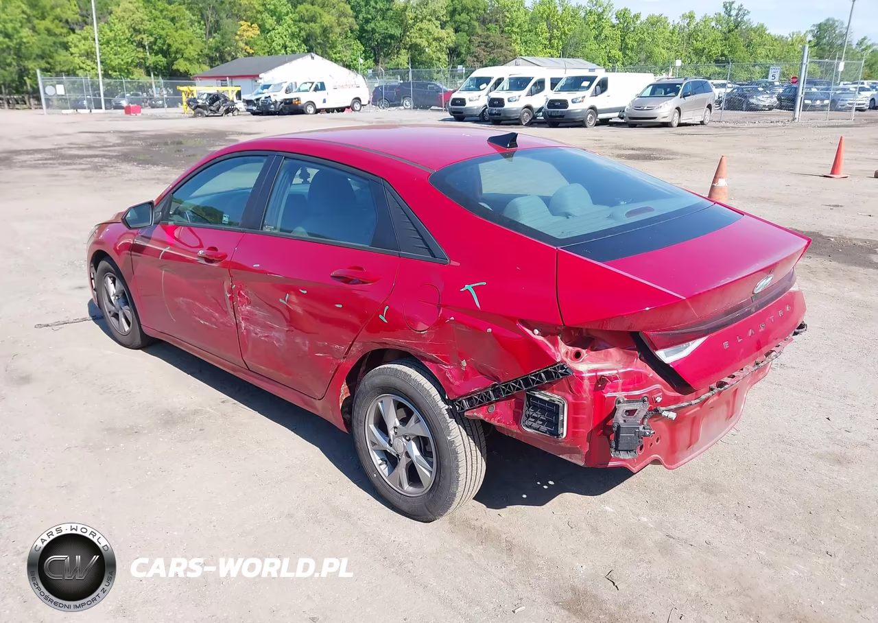 2021 Hyundai Elantra Se VIN:5NPLL4AG0MH014819 - 3