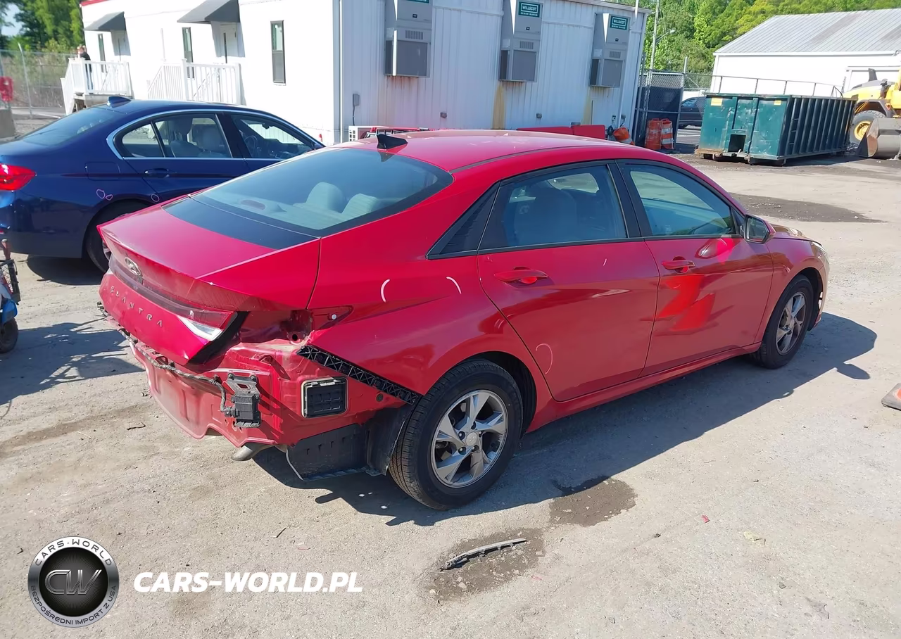2021 Hyundai Elantra Se VIN:5NPLL4AG0MH014819 - 4