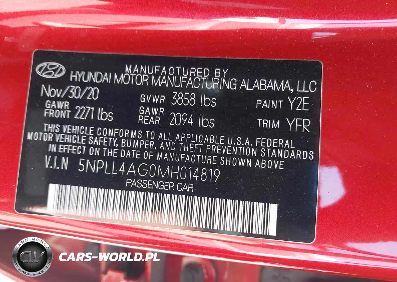 2021 Hyundai Elantra Se VIN:5NPLL4AG0MH014819 - 9