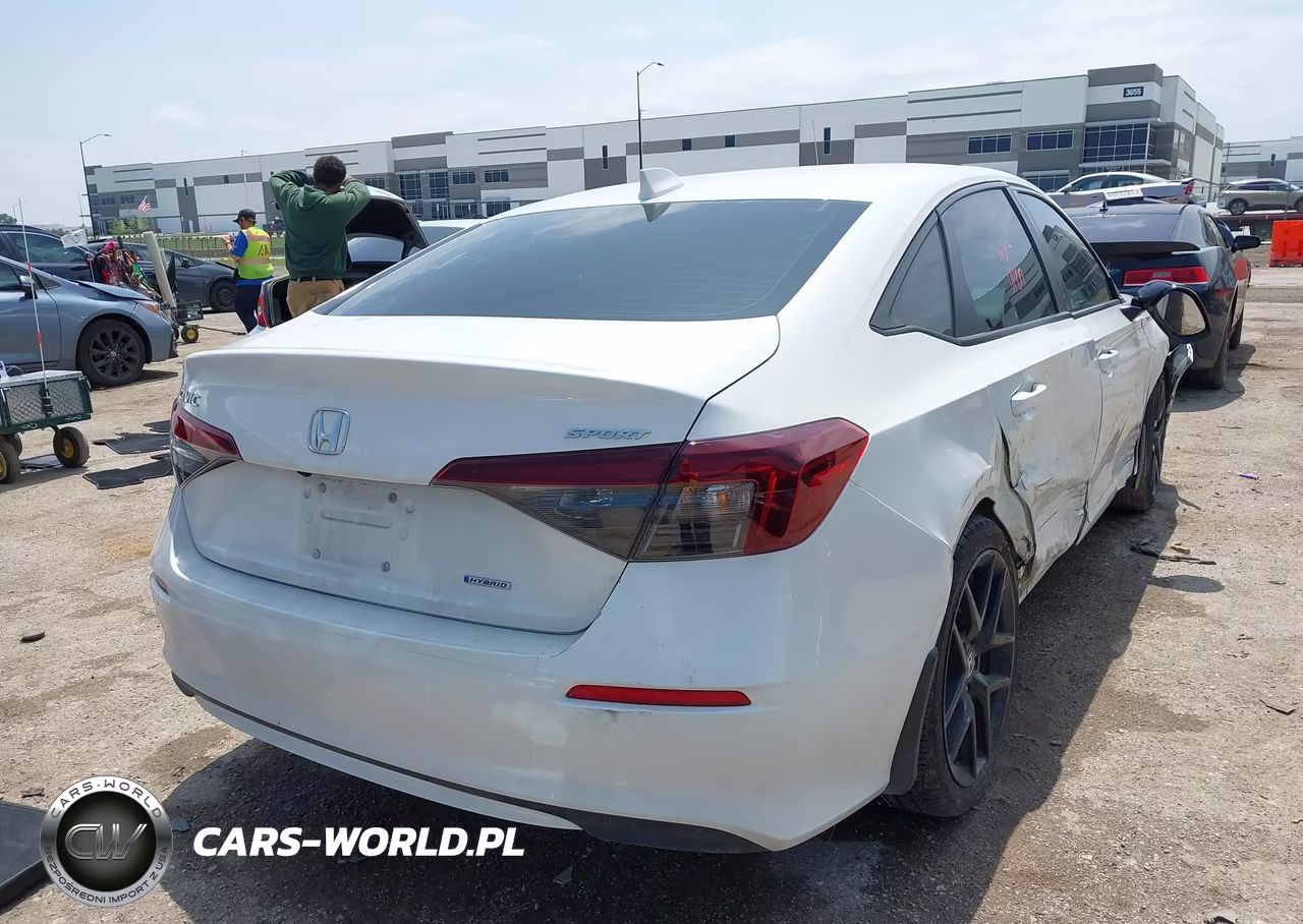 2025 Honda Civic Hybrid Sport-Sport Touring VIN:2HGFE4F88SH302216 - 4