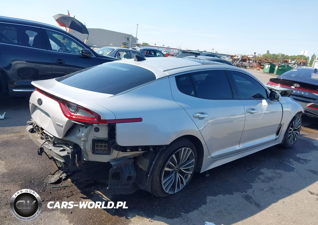 2018 Kia Stinger Premium VIN:KNAE25LA6J6017009 - 4