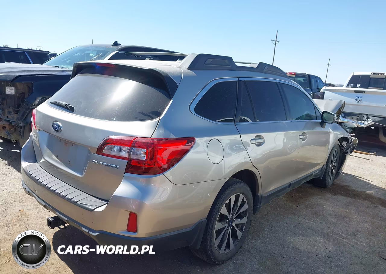 2015 Subaru Outback 2.5I Limited VIN:4S4BSBNC5F3295620 - 4