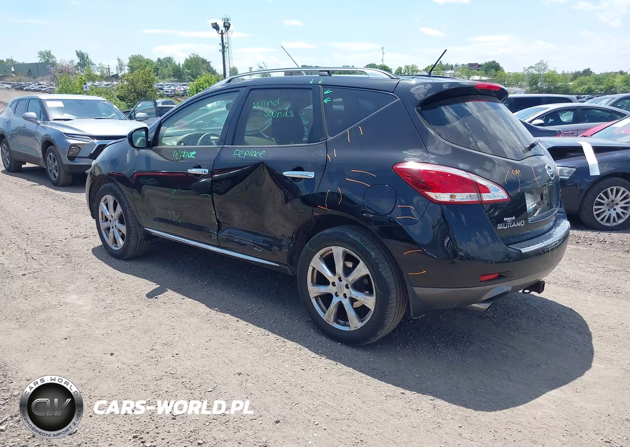 2012 Nissan Murano Le VIN:JN8AZ1MW0CW202440 - 3