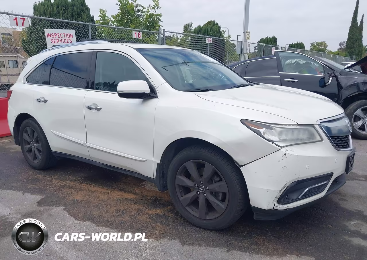 2015 Acura Mdx Advance Pkg W-Entertainment Pkg