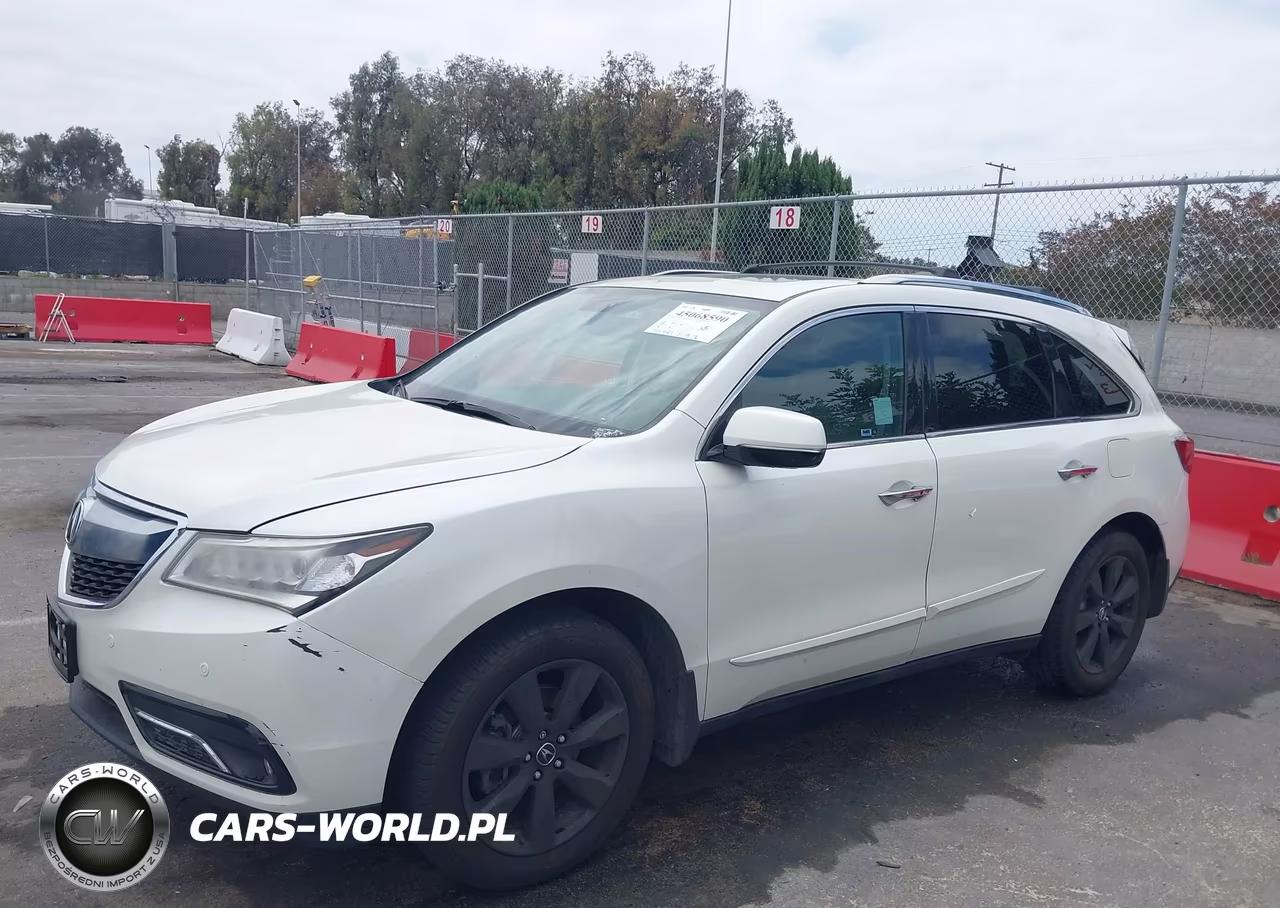 2015 Acura Mdx Advance Pkg W-Entertainment Pkg VIN:5FRYD4H89FB027408 - 14