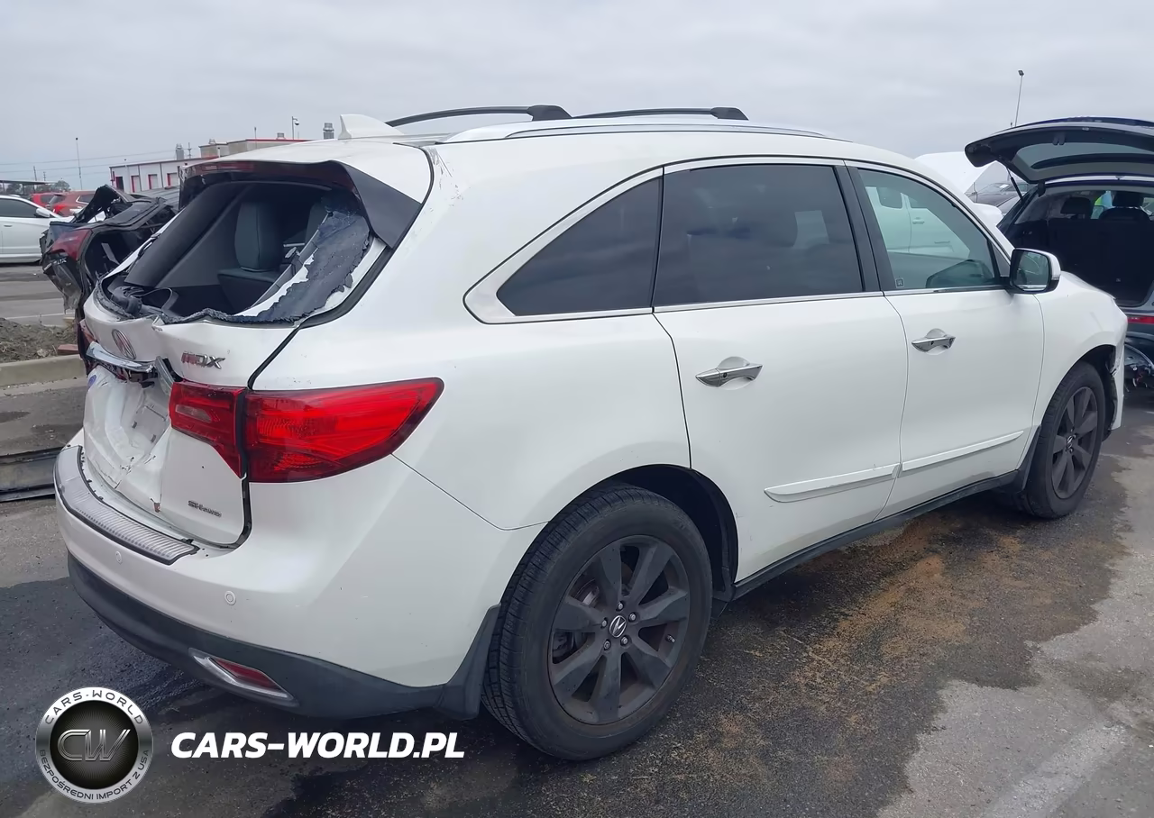 2015 Acura Mdx Advance Pkg W-Entertainment Pkg VIN:5FRYD4H89FB027408 - 4