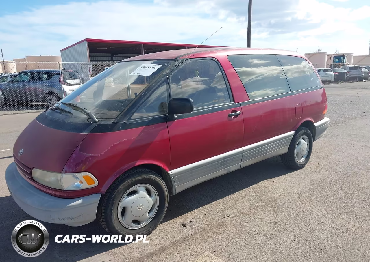1993 Toyota Previa Le VIN:JT3AC12R3P1070629 - 2
