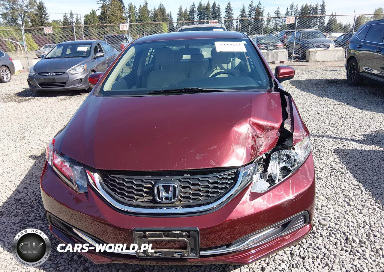 2015 Honda Civic Lx VIN:2HGFB2F5XFH539427 - 13
