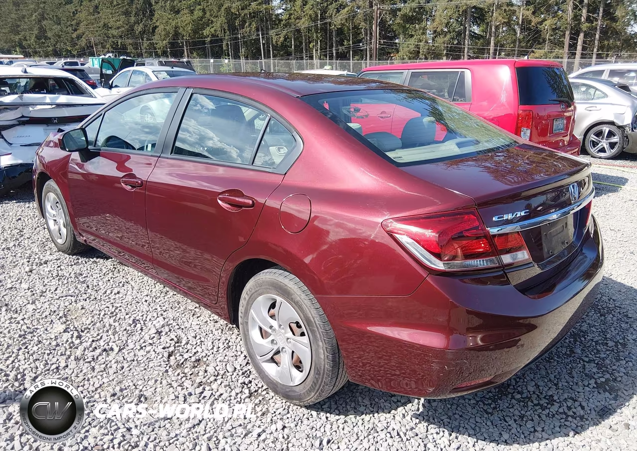 2015 Honda Civic Lx VIN:2HGFB2F5XFH539427 - 3