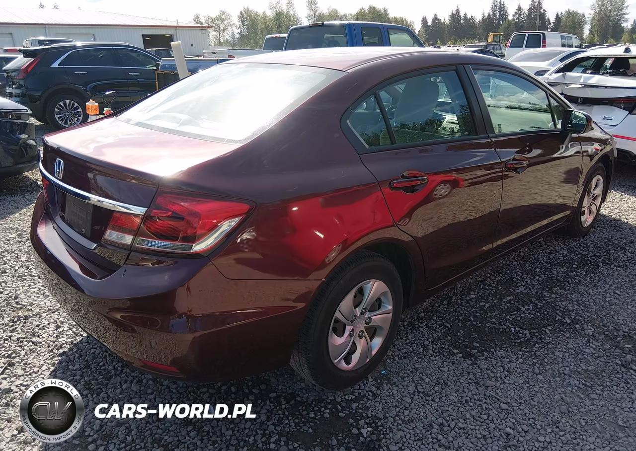 2015 Honda Civic Lx VIN:2HGFB2F5XFH539427 - 4