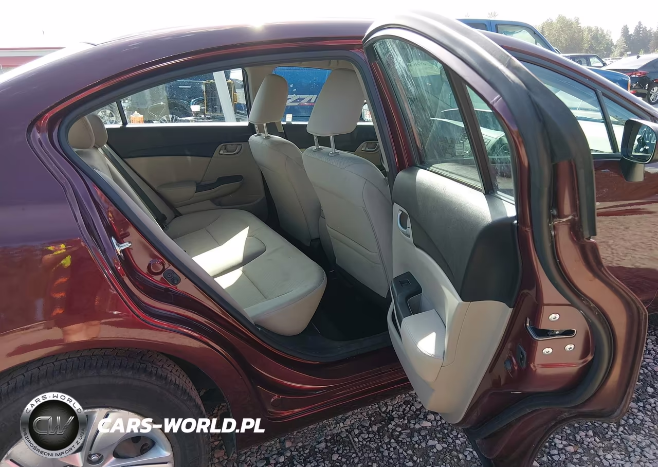 2015 Honda Civic Lx VIN:2HGFB2F5XFH539427 - 8