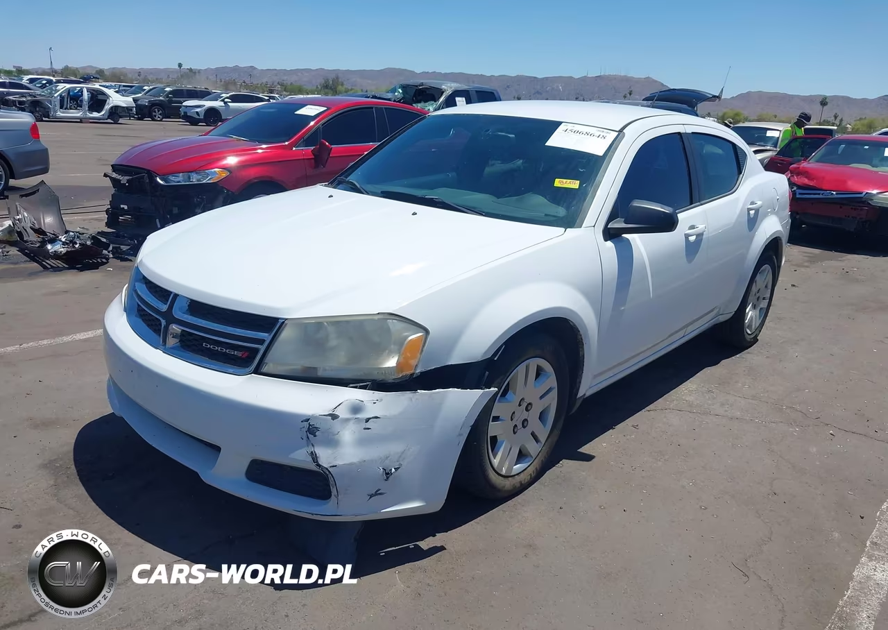 2013 Dodge Avenger Se V6 VIN:1C3CDZAG5DN760374 - 2