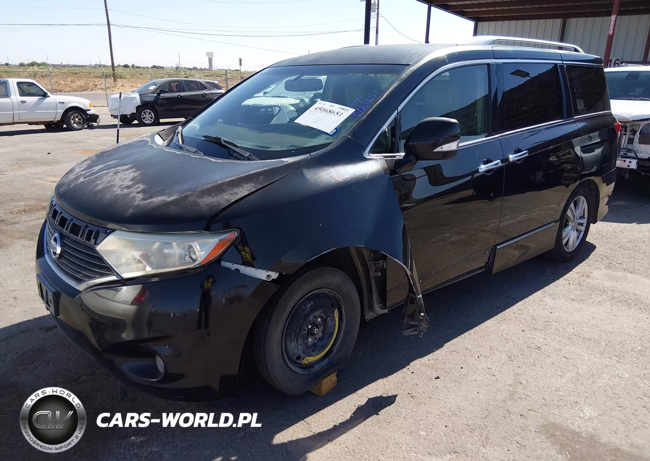 2011 Nissan Quest Sl VIN:JN8AE2KP5B9006035 - 2