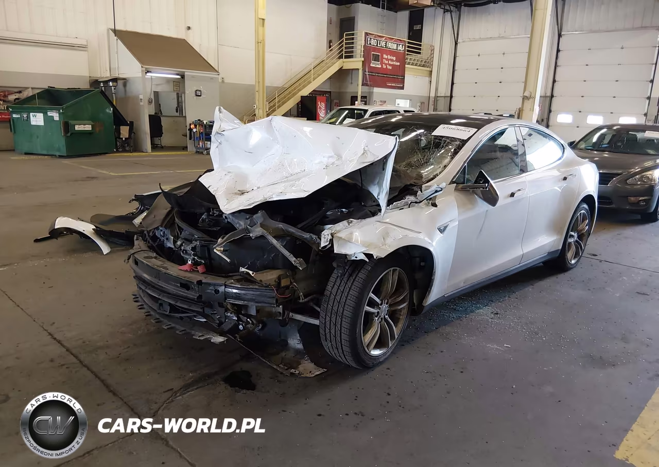 2014 Tesla Model S P85 VIN:5YJSA1H13EFP63681 - 2