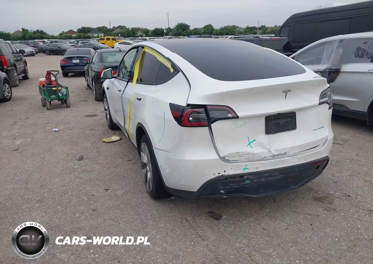 2020 Tesla Model Y Long Range Dual Motor All-Wheel Drive VIN:5YJYGDEE1LF032116 - 3