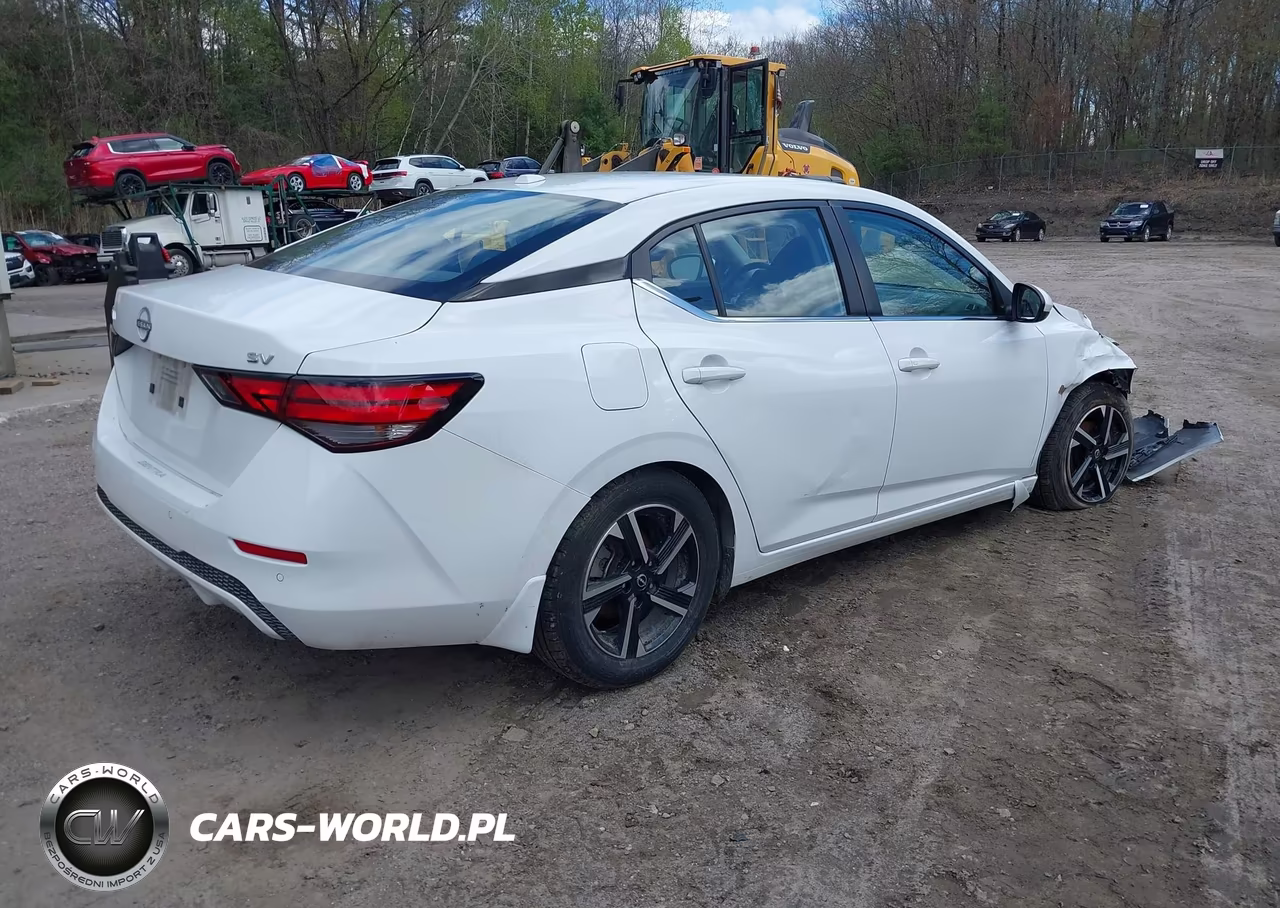 2024 Nissan Sentra Sv Xtronic Cvt VIN:3N1AB8CV7RY376186 - 4