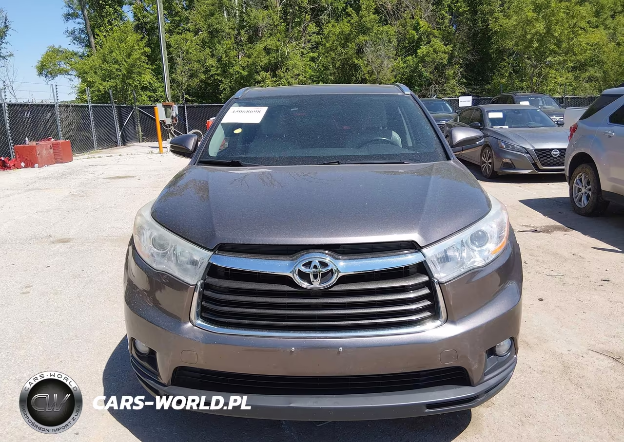 2014 Toyota Highlander Xle V6 VIN:5TDJKRFH9ES015228 - 12