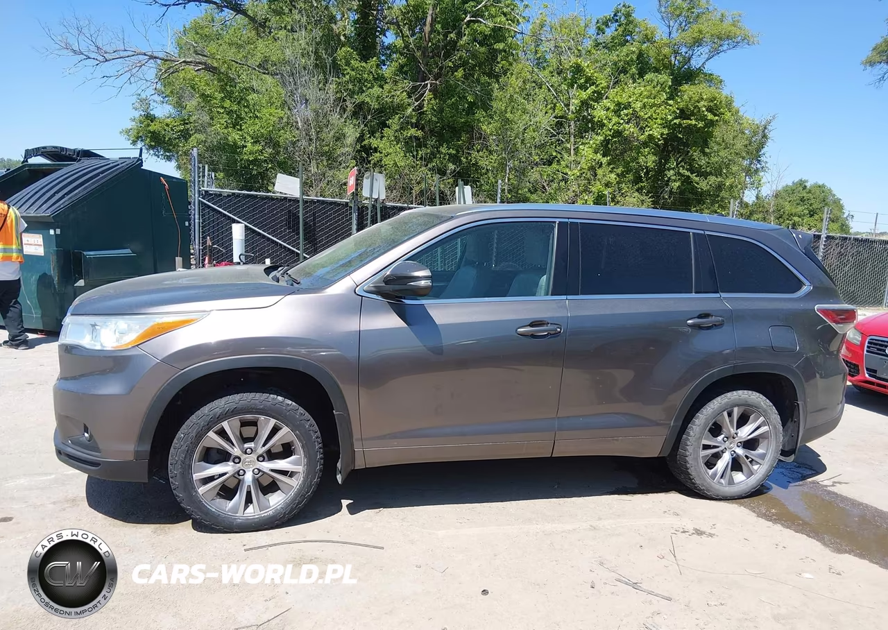 2014 Toyota Highlander Xle V6 VIN:5TDJKRFH9ES015228 - 14