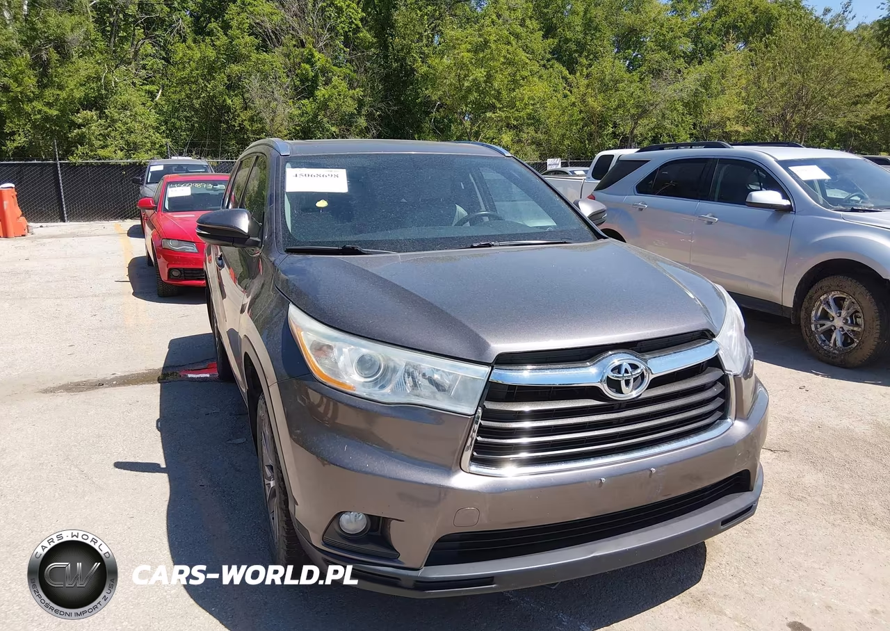 2014 Toyota Highlander Xle V6 VIN:5TDJKRFH9ES015228 - 6
