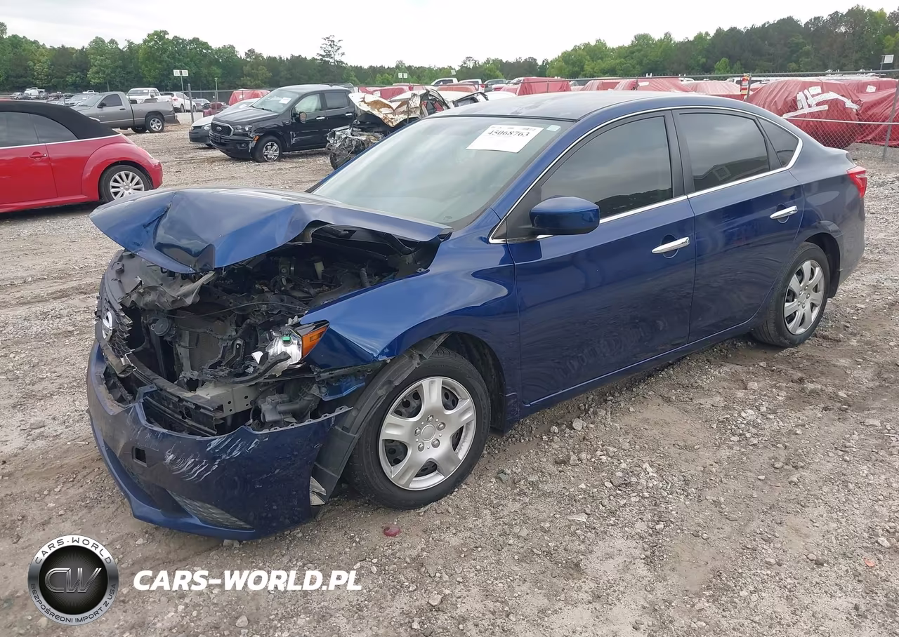 2016 Nissan Sentra Sv VIN:3N1AB7AP9GY219898 - 2