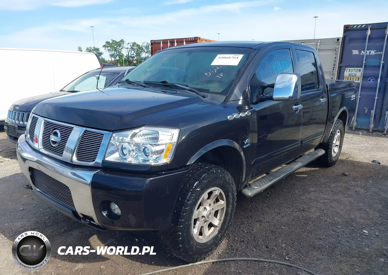 2004 Nissan Titan Se VIN:1N6AA07B64N534411 - 2