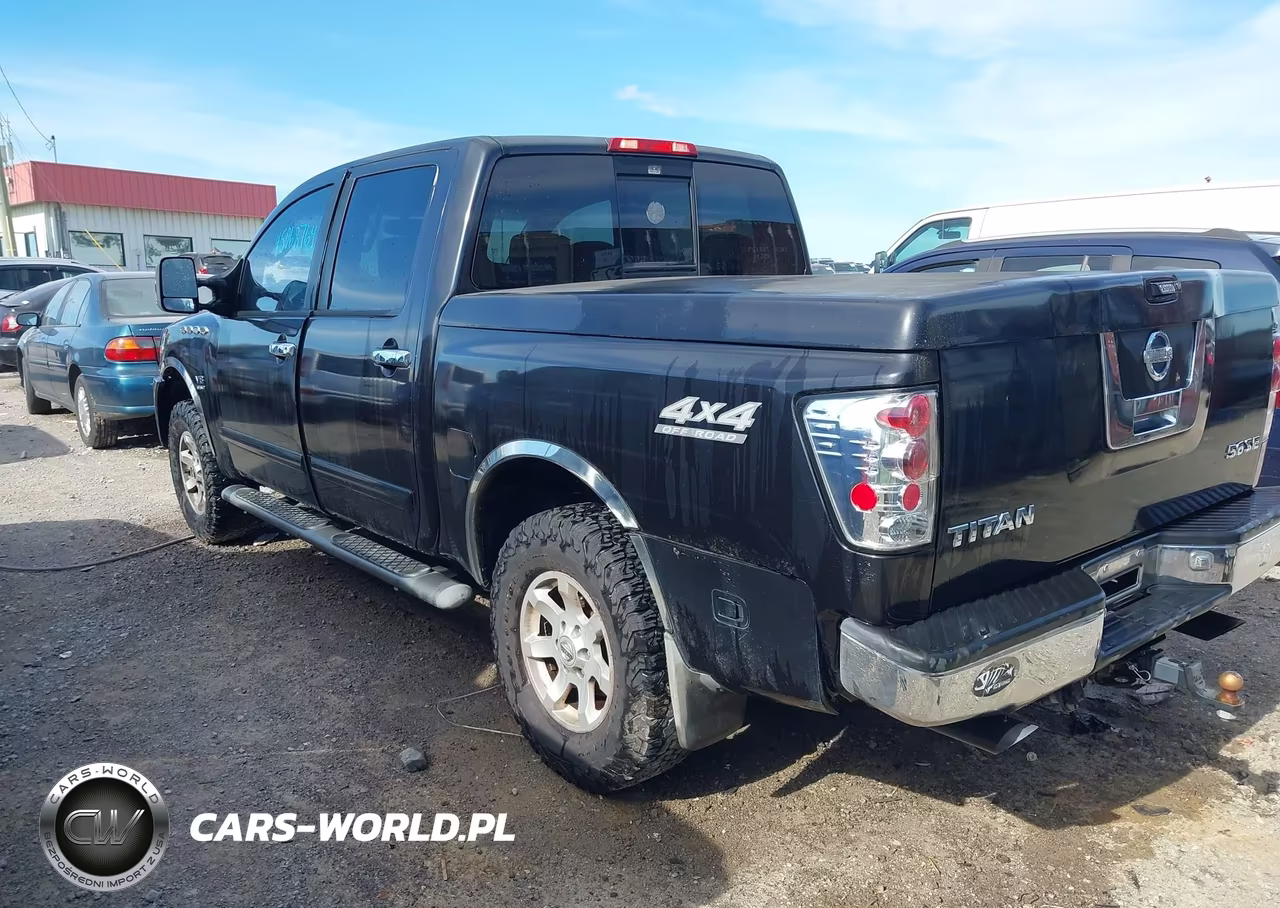 2004 Nissan Titan Se VIN:1N6AA07B64N534411 - 3