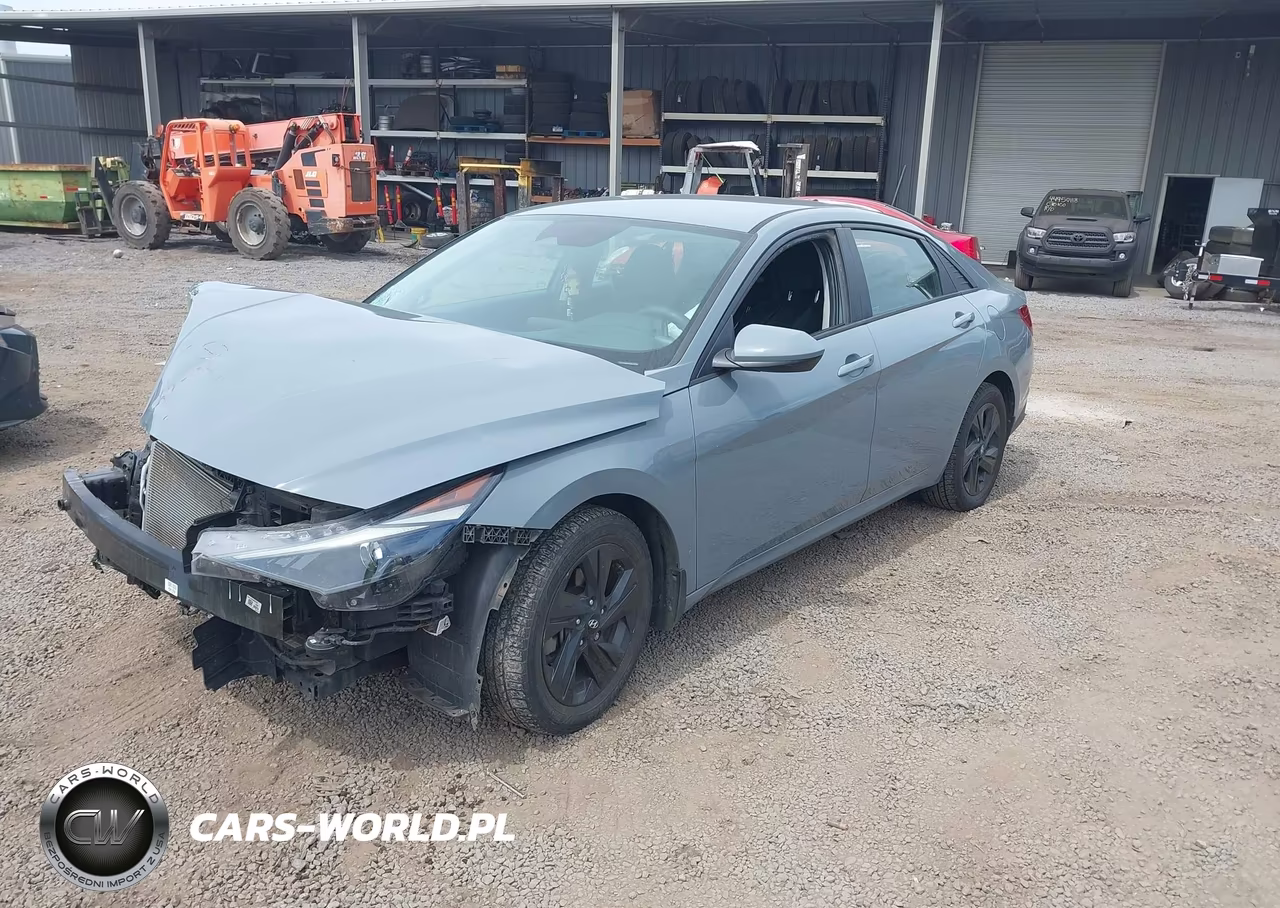 2021 Hyundai Elantra Sel VIN:KMHLM4AG7MU213039 - 2