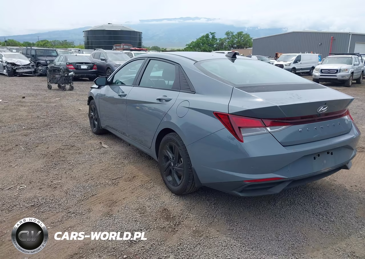 2021 Hyundai Elantra Sel VIN:KMHLM4AG7MU213039 - 3