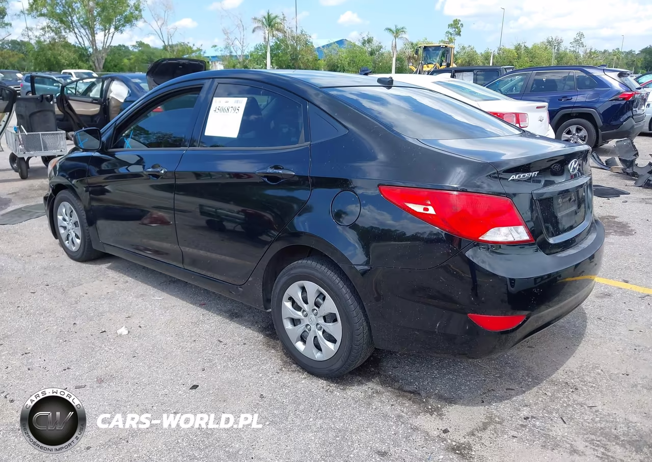 2017 Hyundai Accent Se VIN:KMHCT4AE1HU352011 - 3
