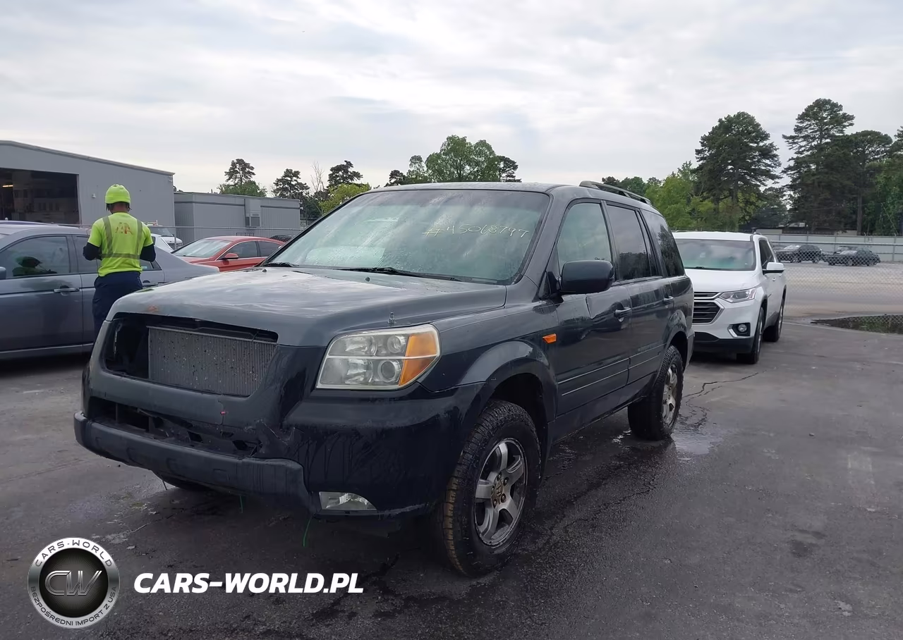2006 Honda Pilot Ex-L VIN:2HKYF185X6H556111 - 2