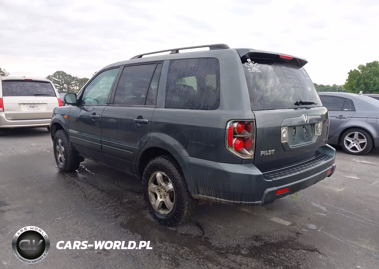 2006 Honda Pilot Ex-L VIN:2HKYF185X6H556111 - 3