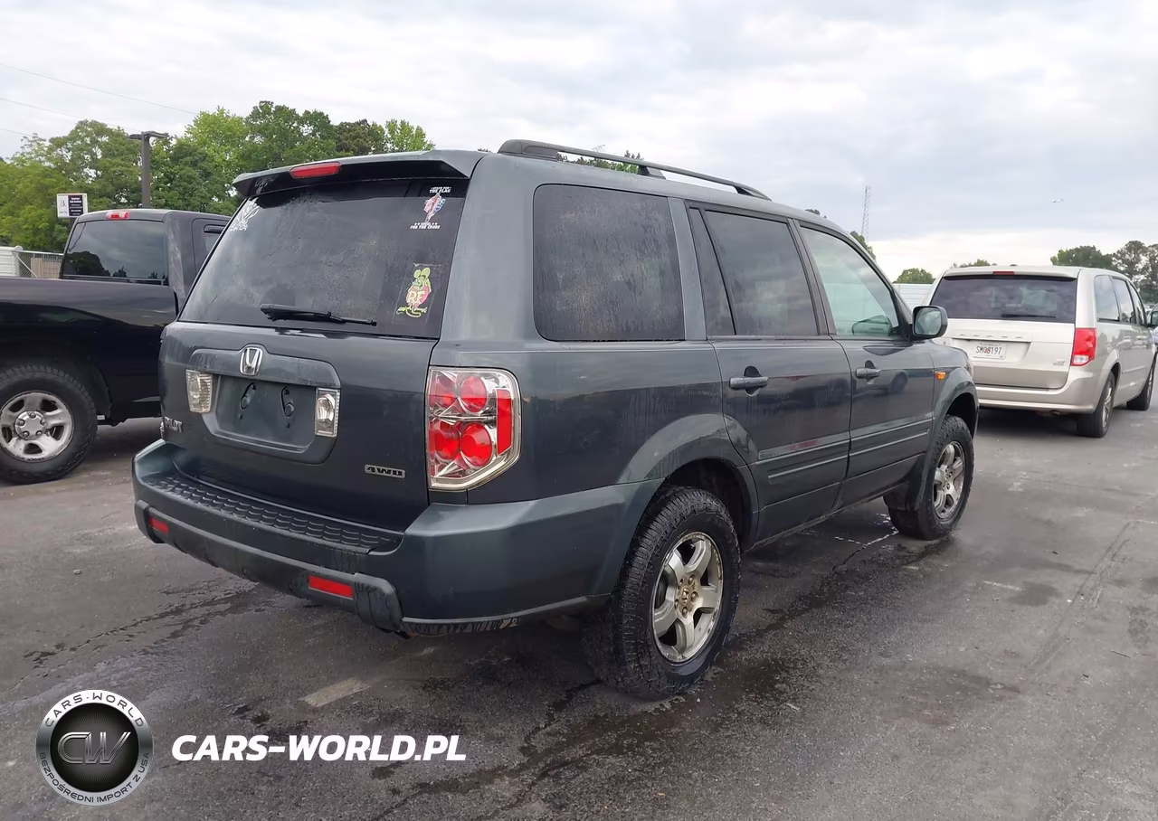 2006 Honda Pilot Ex-L VIN:2HKYF185X6H556111 - 4