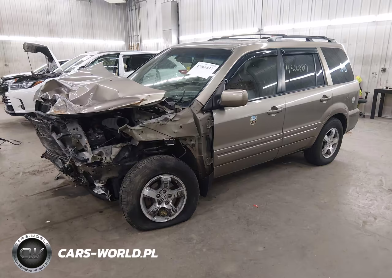 2008 Honda Pilot Ex-L VIN:5FNYF18538B041422 - 2